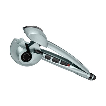 Ondulator Automat Curl Secret Steam BaByliss, Temperatura maxima de 230°C, Sistem hitrotermic cu abur,Indicator LED,Lungime cablu 2.7 m, Invelis ceramic,3 Trepte de temperatura,Argintiu Ondulator Automat Curl Secret Steam BaByliss, Temperatura maxima de 230°C, Sistem hitrotermic cu abur,Indicator LED,Lungime cablu 2.7 m, Invelis ceramic,3 Trepte de temperatura,Argintiu