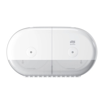 Dispenser Hartie igienica Tork SmartOne Twin Mini T9, 682000, culoare alb Dispenser Hartie igienica Tork SmartOne Twin Mini T9, 682000, culoare alb