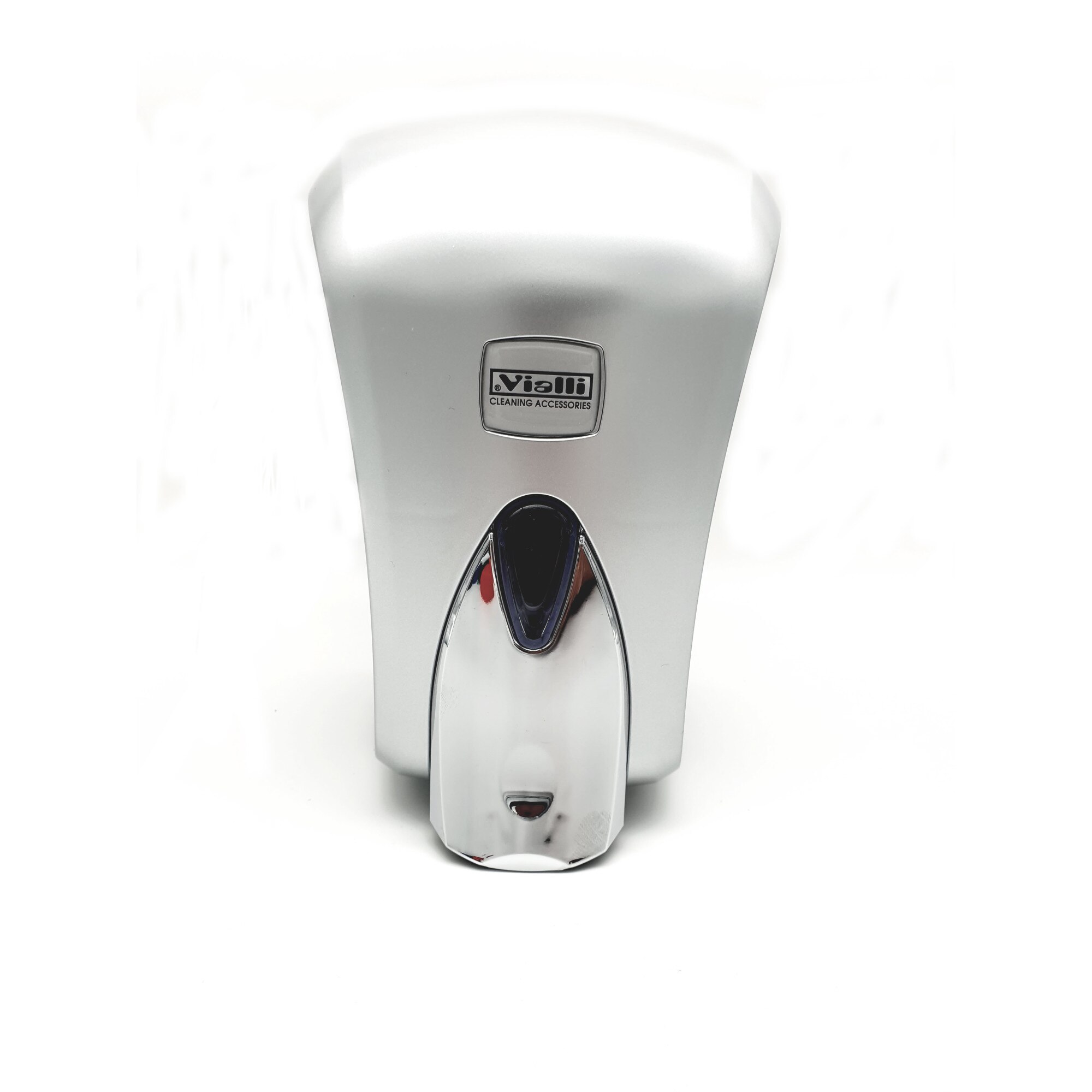 Dispenser (dozator) sapun/dezinfectant lichid Vialli, cu rezervor, 1000 ml, alb