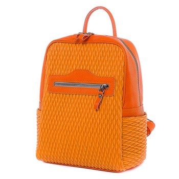 Rucsac de dama Stilno 1590-14, Portocaliu Rucsac de dama Stilno 1590-14, Portocaliu