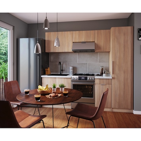 Set Bucatarie Irim Vitalia, 230x56x206,8 cm, Stejar