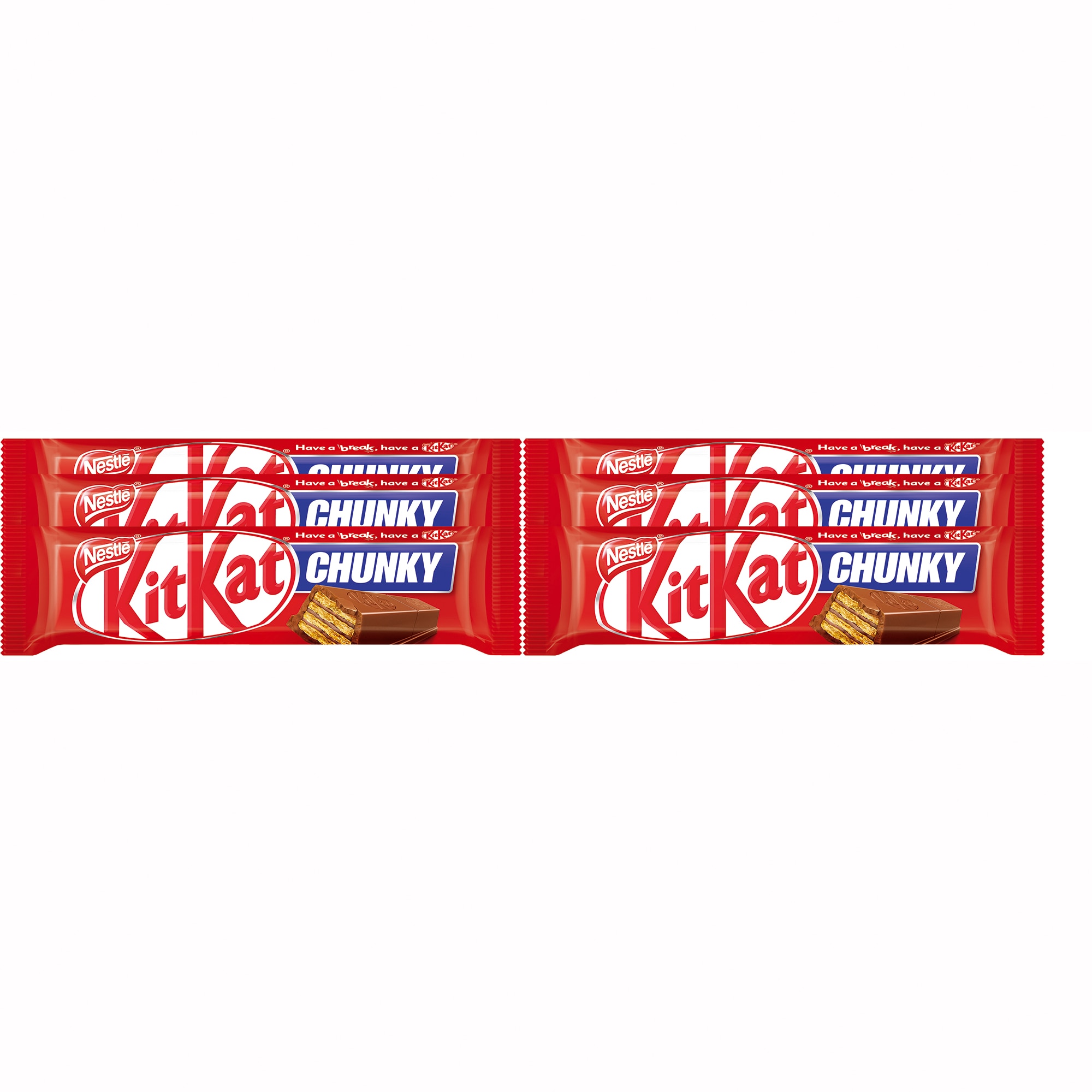 Pachet KitKat Chunky 6x40g, 240g