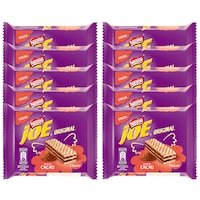 Pachet napolitane cu crema de cacao Joe 10x40g, 400g