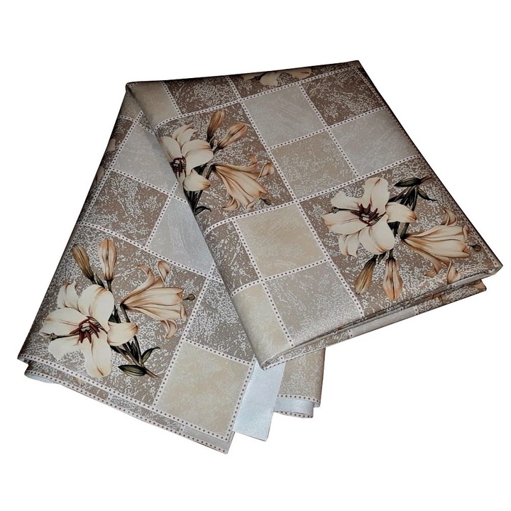 Fata de masa tip musama ND, 1x1.4 m, model flori