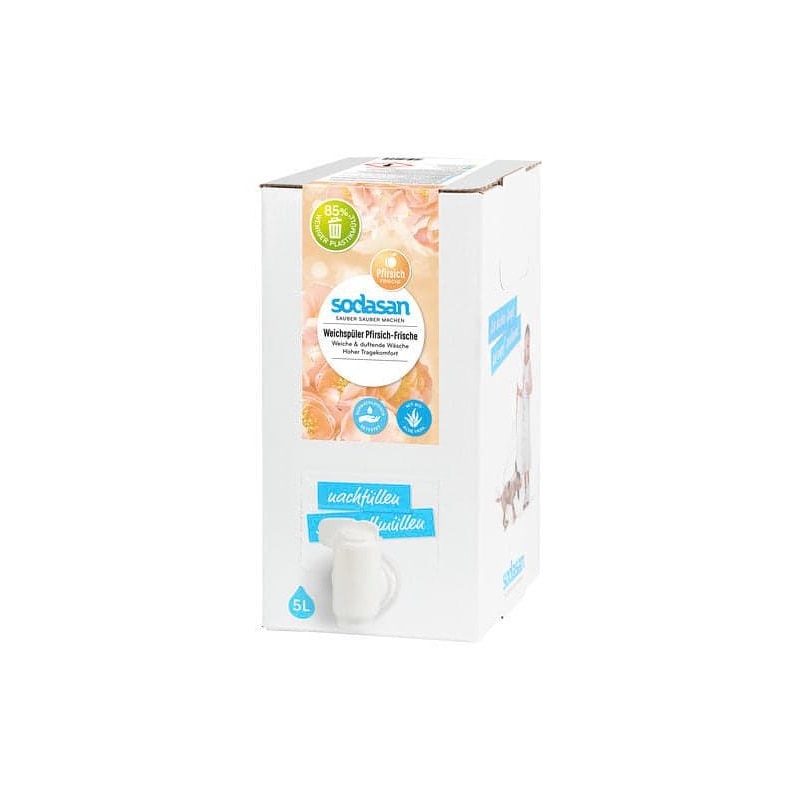 Balsam de rufe cu piersica si aloe vera 5L Sodasan