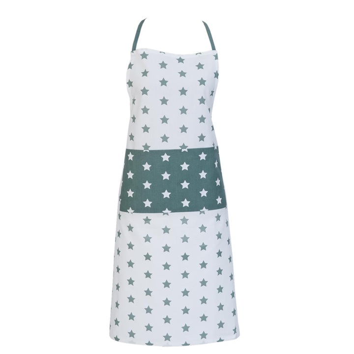 Sort de bucatarie "Catch a Star" Grey-Green 70*85 cm, Clayre & Eef