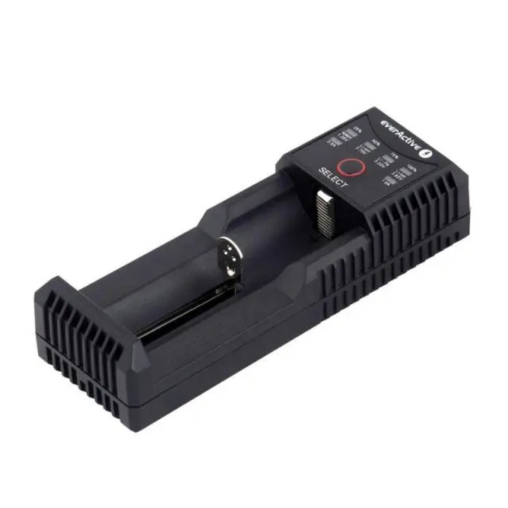 Incarcator for LiIon/NiMh batteries 3,7v/1.2v universal 1 plate USB micro UC-100 EverActive
