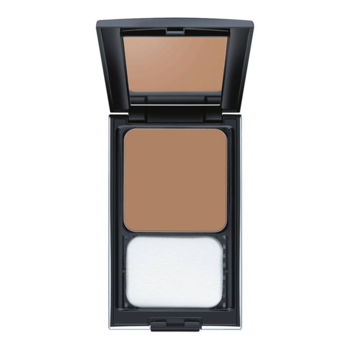 Fond de ten compact nr. 08 nuanta Creamy Almond Touch + caseta , MALU WILZ, Perfect finish foundation, 9 g