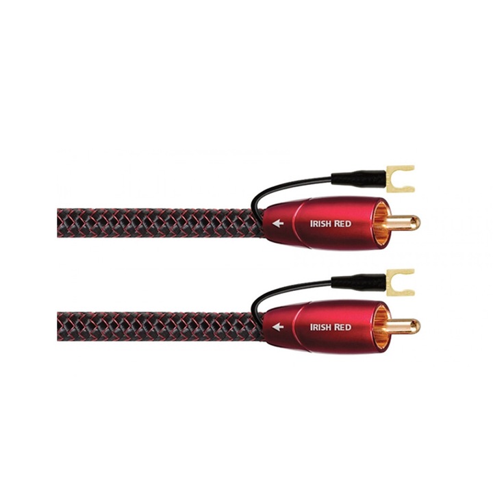 Кабел за субуфер RCA - RCA AudioQuest Irish Red 5 м