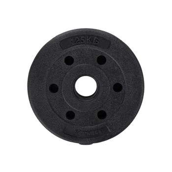 Greutate cauciuc Springos, pentru gantere, 1.25 kg, negru Greutate cauciuc Springos, pentru gantere, 1.25 kg, negru