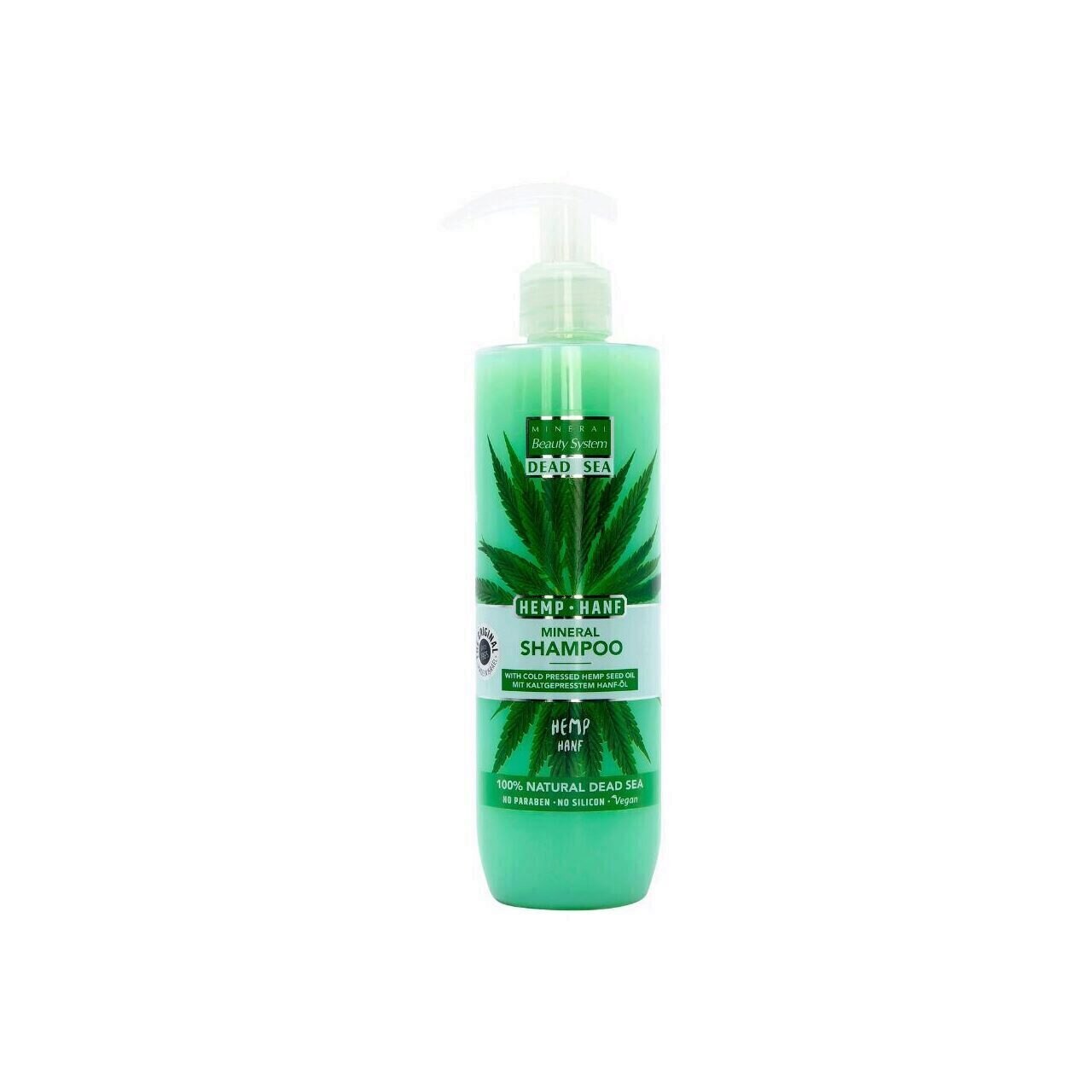 Sampon vegan, cu ulei de seminte de canepa, Mineral Beauty System, 300ml