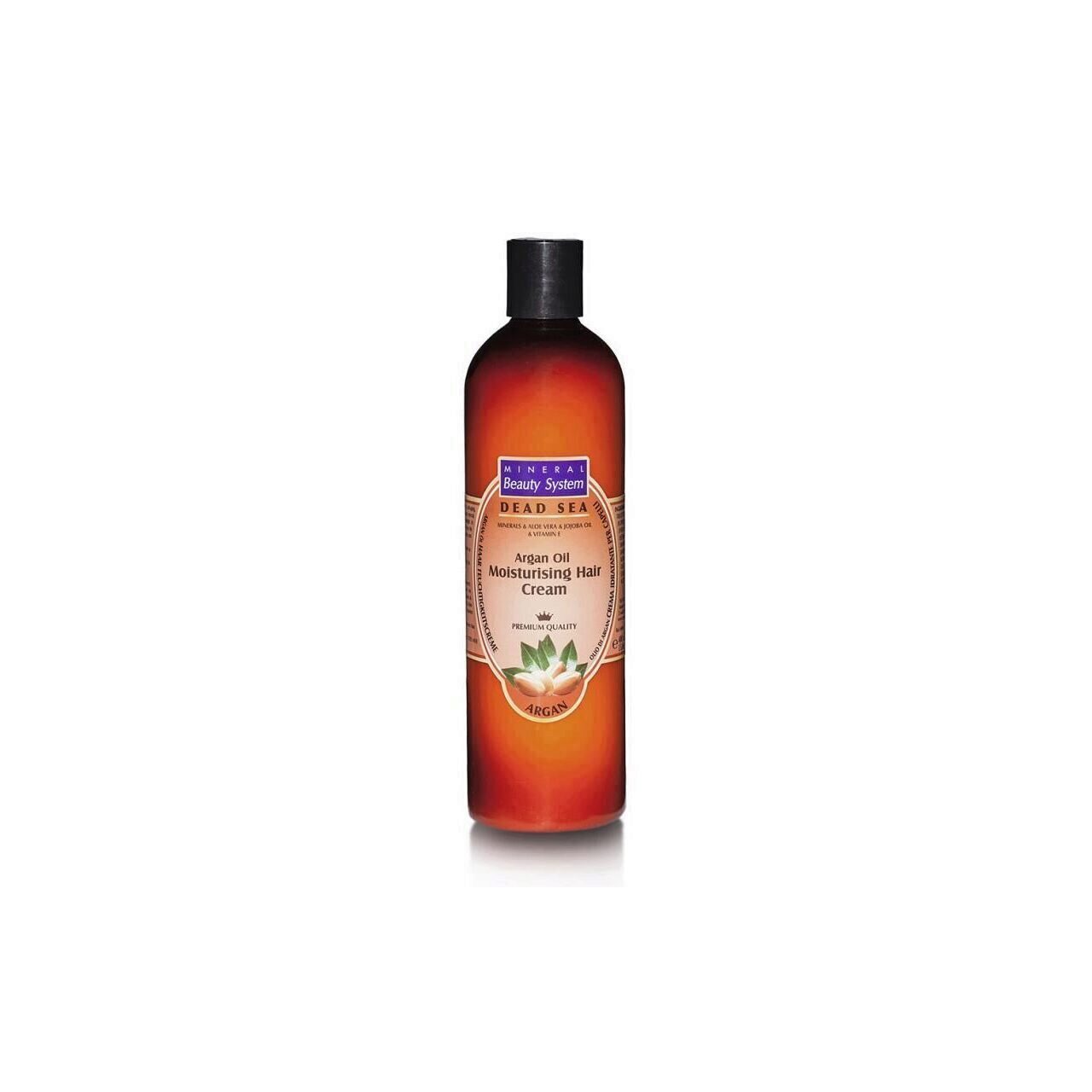 Crema hidratanta pentru par, cu ulei de argan Mineral Beauty System, 400ml