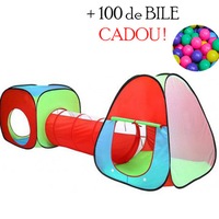 loc de joaca 3 in 1 ispbaby ideal pentru copii cu 100 de bile multicolore material textil lavabil format din doua corturi si tunel intermediar 240 cm x 74 cm x 84 cm imagen 15_0_
0