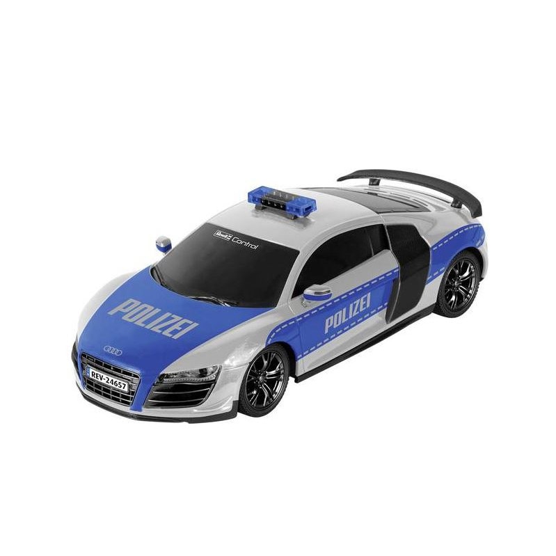 Masinuta cu telecomanda Revell Audi R8 de politie
