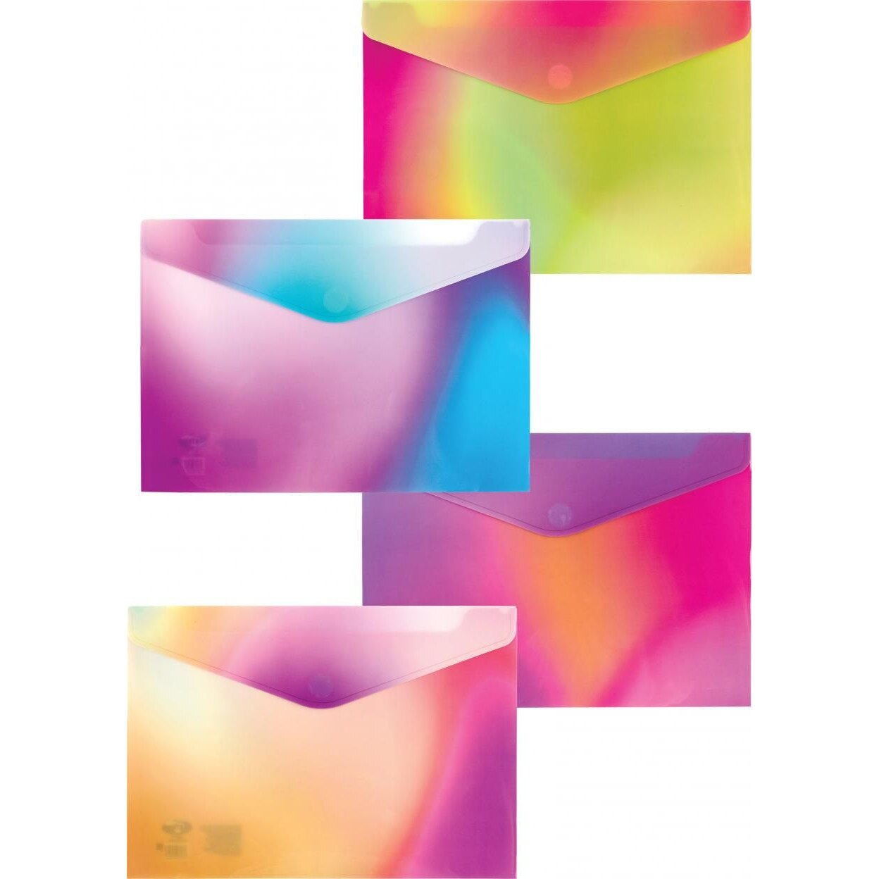 Plic A4 multicolor, hartie