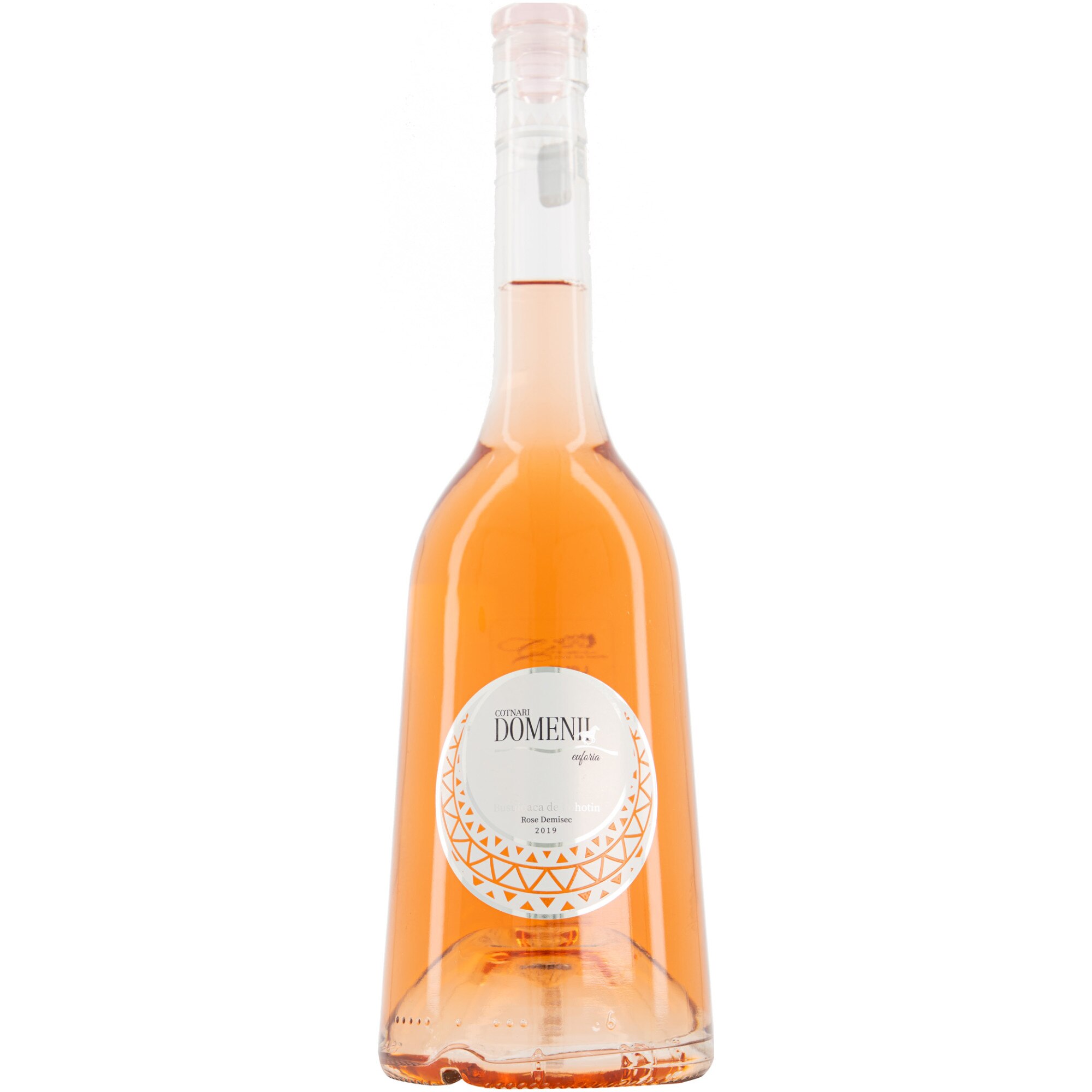 Vin Rose Domenii Euforia, Busuioaca, Demisec, 0.75l