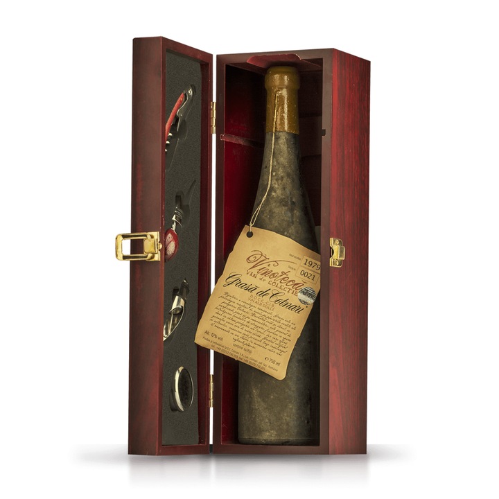 Vin Alb de Vinoteca Grasa de Cotnari, 1979, Dulce, 12%, 0.75l, Set Somelier