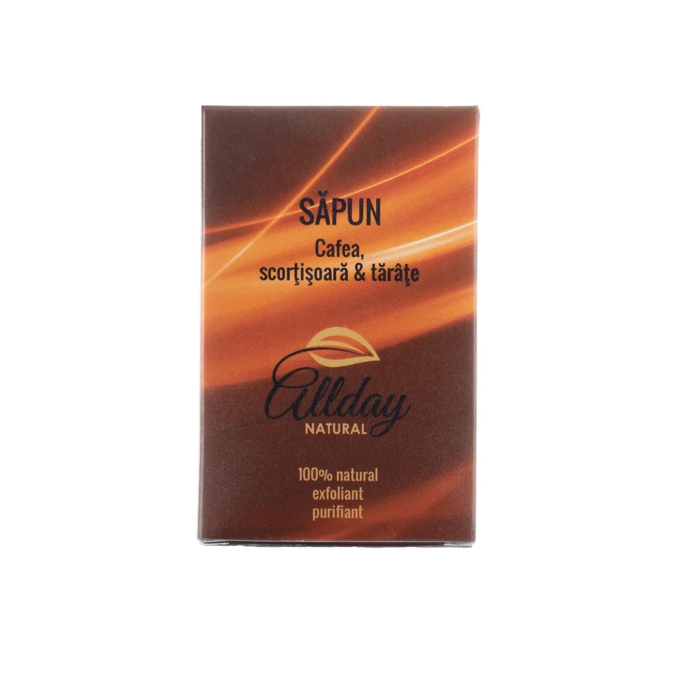 Sapun cu Cafea, Scortisoara si Tarate, 100g