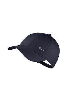 Nike - Шапка Heritage86 с метално лого, Тъмносин / Сребрист