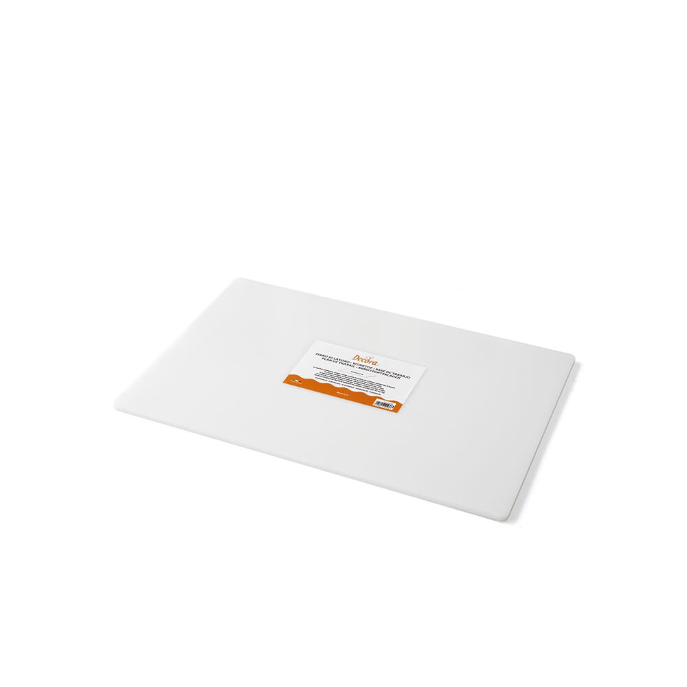 Tocator de bucatarie 30x40x1,2 h cm, alb, Decora