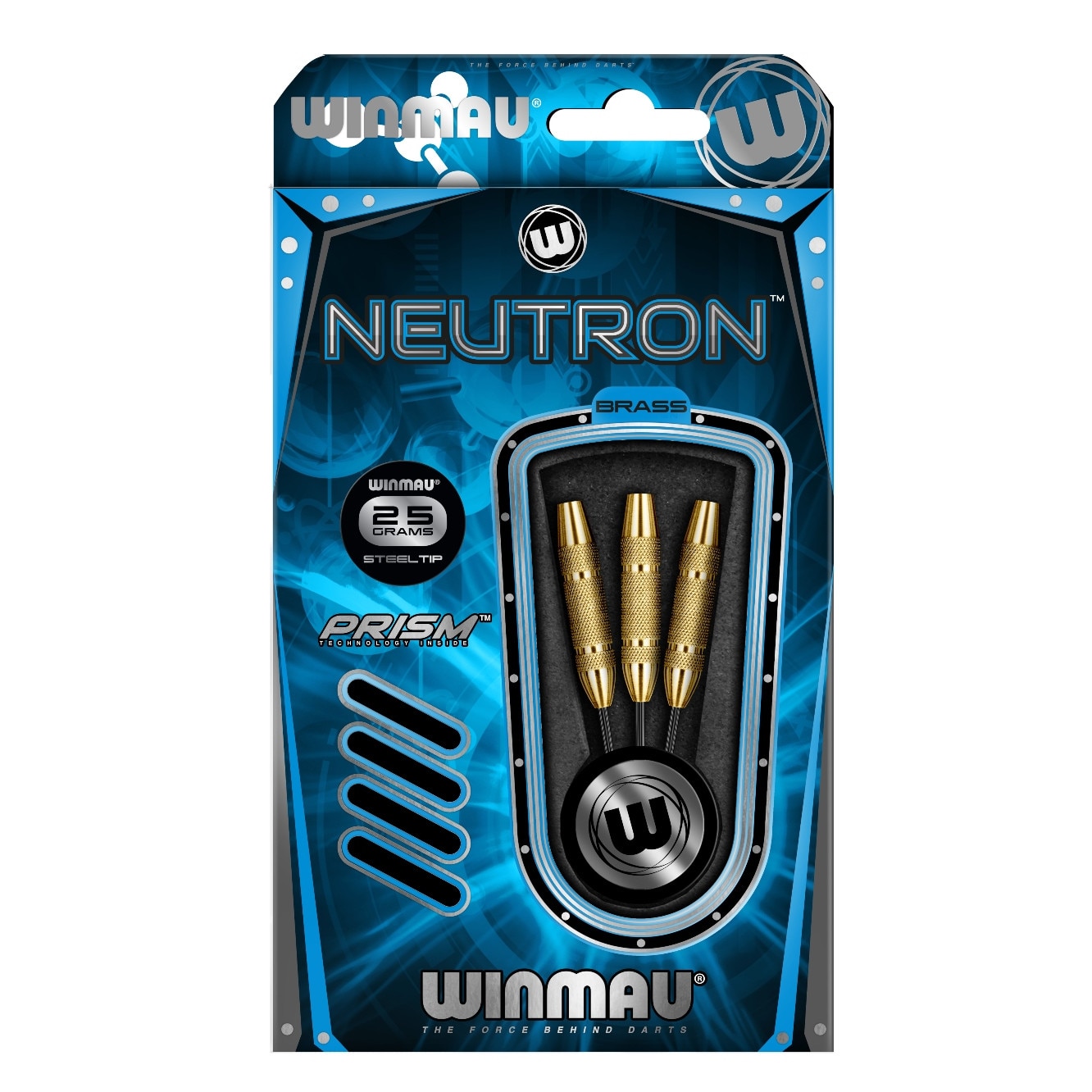 Set 3 Sageti steel darts Neutron 25g, brass