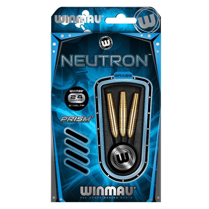 Set 3 Sageti steel darts Neutron 24g, brass