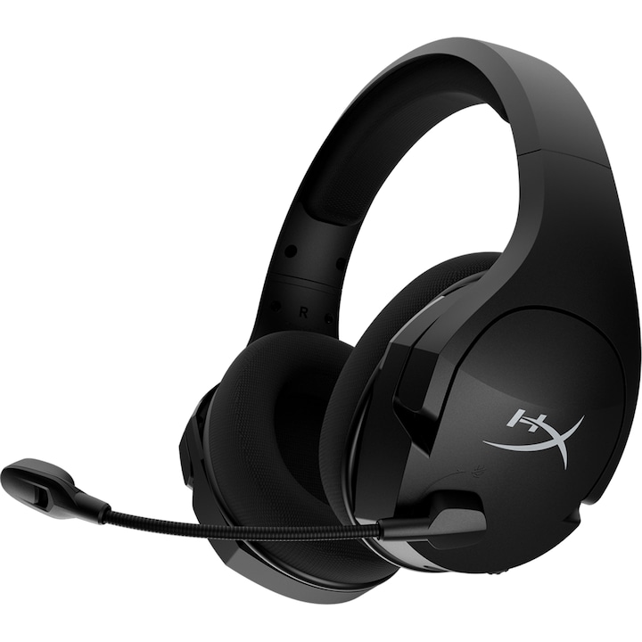 HyperX Cloud Stinger Core DTS Headphone:X Spatial Audio Vezeték nélküli gaming fejhallgató, Surround, Fekete