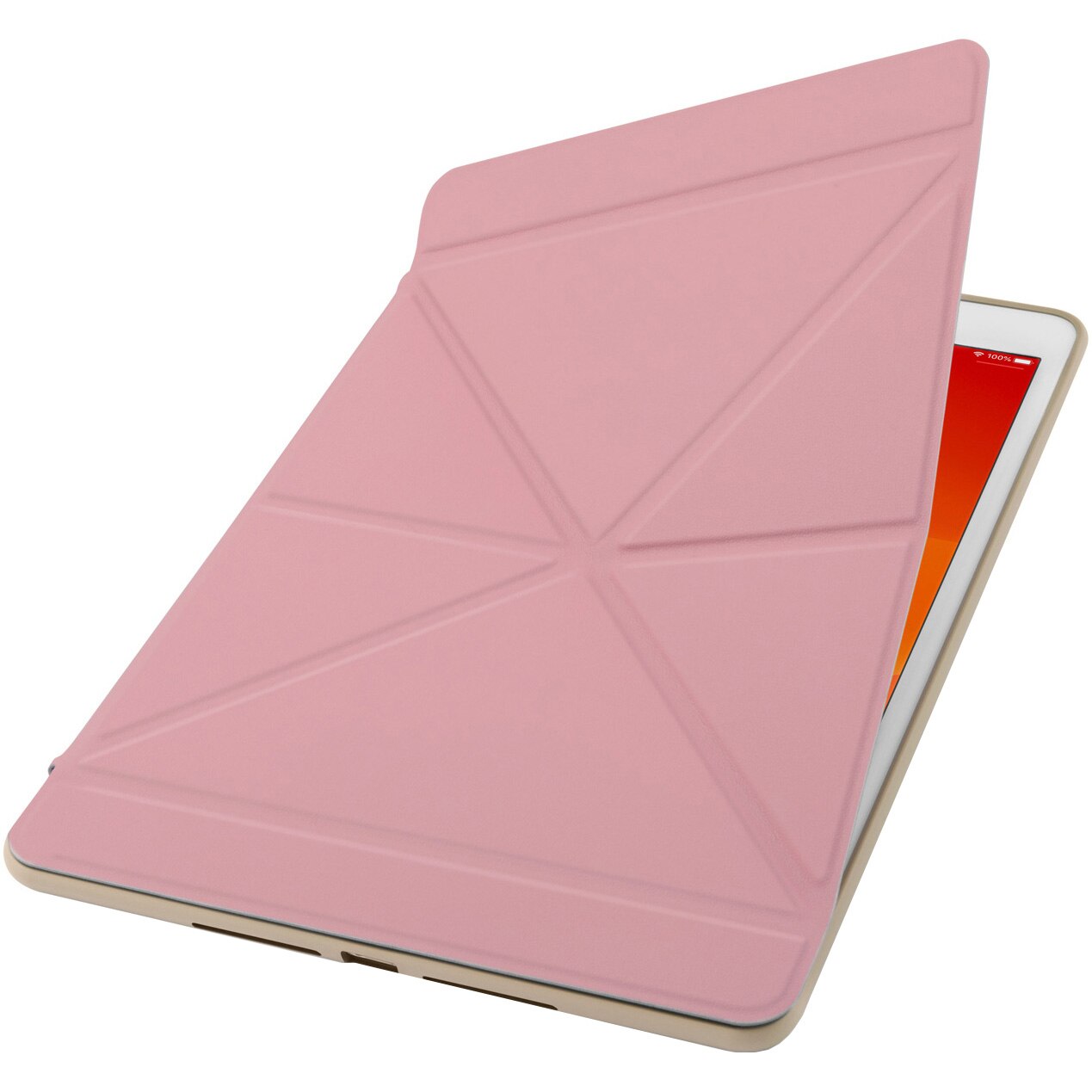 Husa de protectie Moshi VersaCover pentru iPad 7th gen, Sakura pink