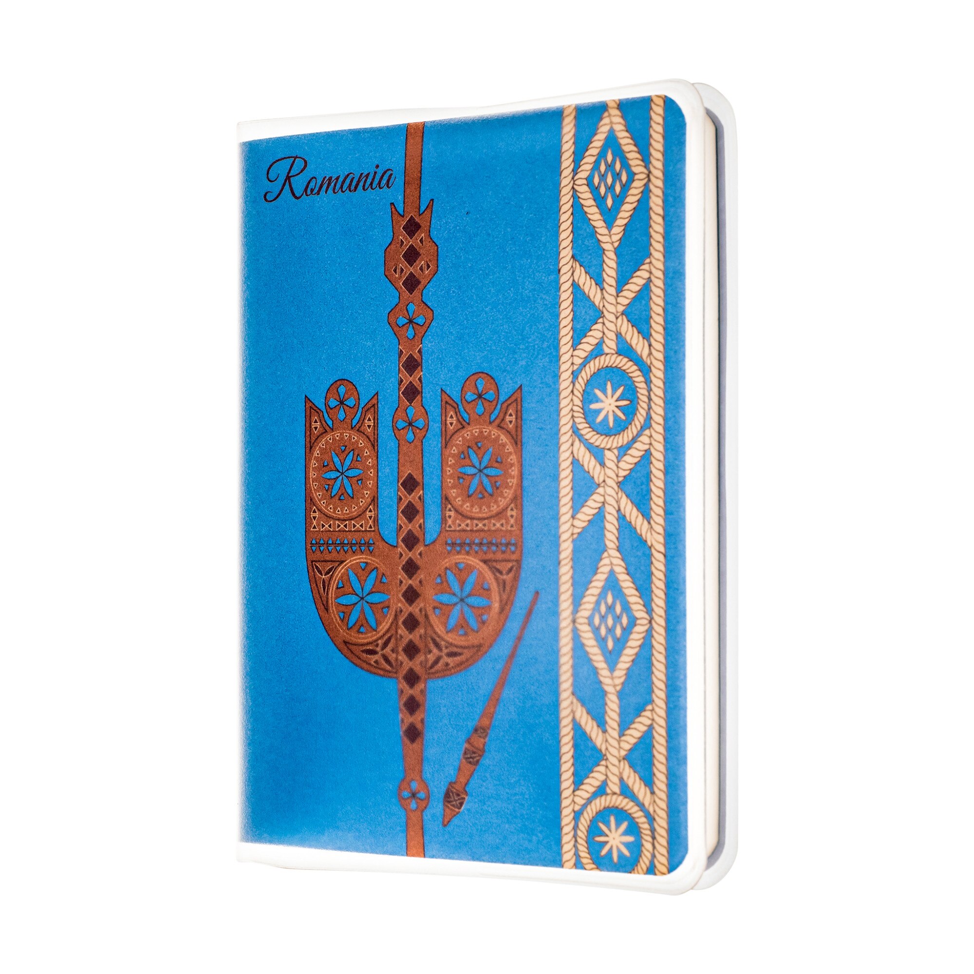 Agenda de buzunar nedatata, Magnetella, foi albe - veline, 7 x 10,3 cm, 60 file, Furca de tors