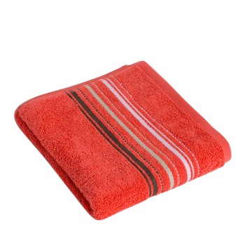 Prosop baie rosu 50x90 cm Tex Home Prosop baie rosu 50x90 cm Tex Home