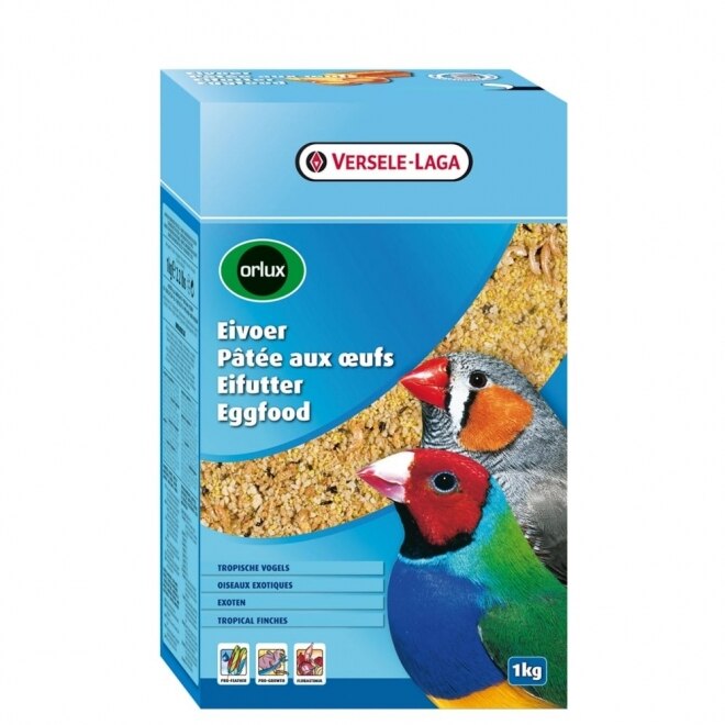 Hrana umeda cu ou dry pentru pasari tropicale, Orlux , Versele Laga , 1 kg