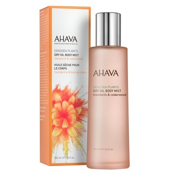 Ulei uscat pentru corp cu mandarina si lemn de cedru Ahava Deadsea Plants, 100 ml Ulei uscat pentru corp cu mandarina si lemn de cedru Ahava Deadsea Plants, 100 ml