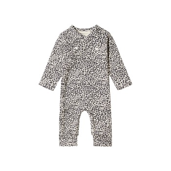 Salopeta bebe, Noppies, cu imprimeu, Solimoas, alba, 74 cm Salopeta bebe, Noppies, cu imprimeu, Solimoas, alba, 74 cm