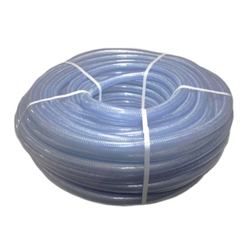 Furtun apa transparent cu insertie Micul Fermier, 50 m, 1 inch, ranforsat Furtun apa transparent cu insertie Micul Fermier, 50 m, 1 inch, ranforsat