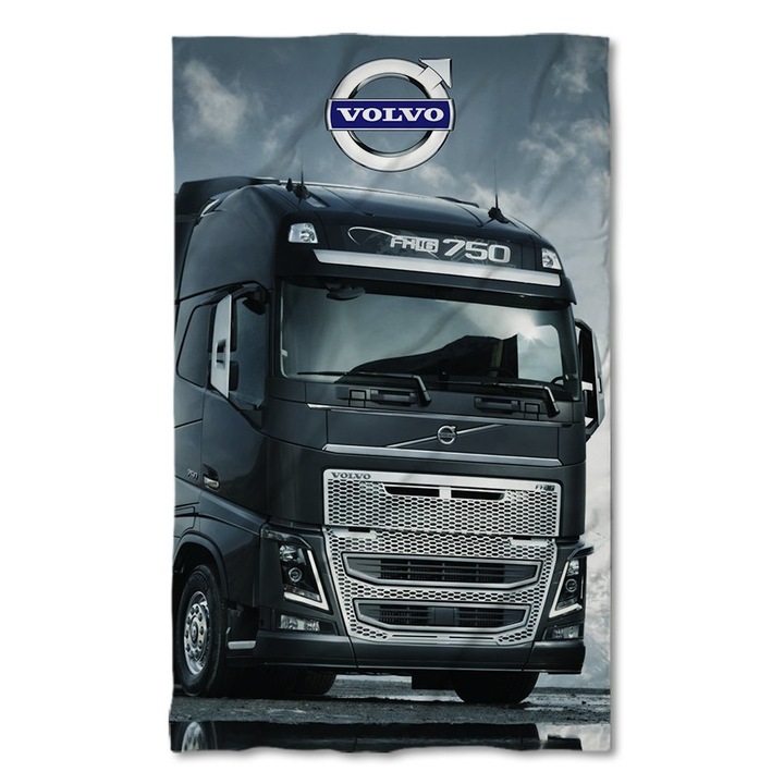 Плажна кърпа 3 Digital Limited с дигитален печат, Волво камион, Volvo truck 140x70cm