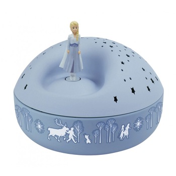 Veioza muzicala si proiector de stelute, Trousselier, Elsa - Frozen 2 Veioza muzicala si proiector de stelute, Trousselier, Elsa - Frozen 2