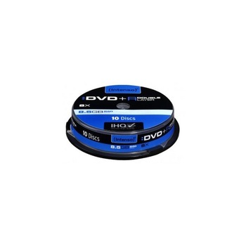 Mediu stocare Intenso DVD+R 8.5GB 8x Dual Layer cake box 10 buc Mediu stocare Intenso DVD+R 8.5GB 8x Dual Layer cake box 10 buc