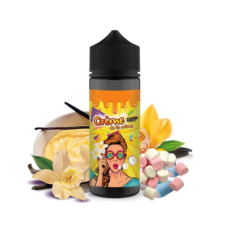 Lichid Flavor Madness - Creme de la Creme ,100ml ,0mg/ml