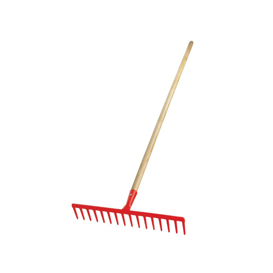 Grebla metal cu coada din lemn de frasin, 16 dinti, Mob&Ius