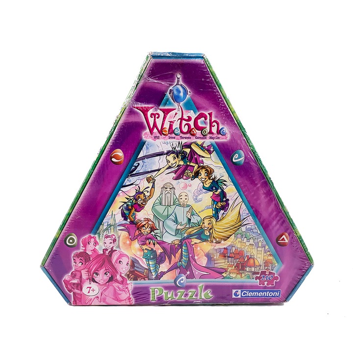 Пъзел Clementoni Witch 282128 3-52, 210 части, 36х32cm, произведено в Италия