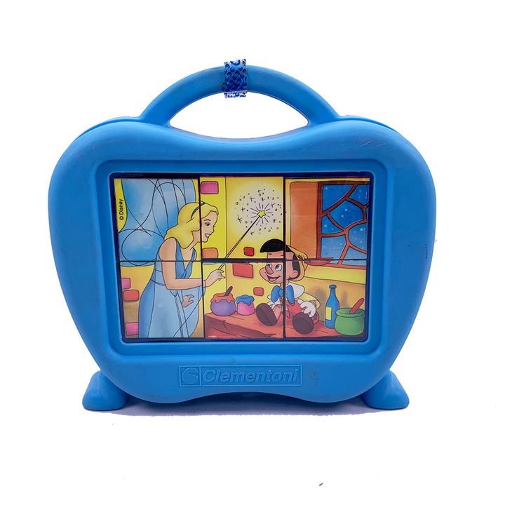 Clementoni Pinokkió Puzzle Kocka, 6 Kocka, 2+, 406210