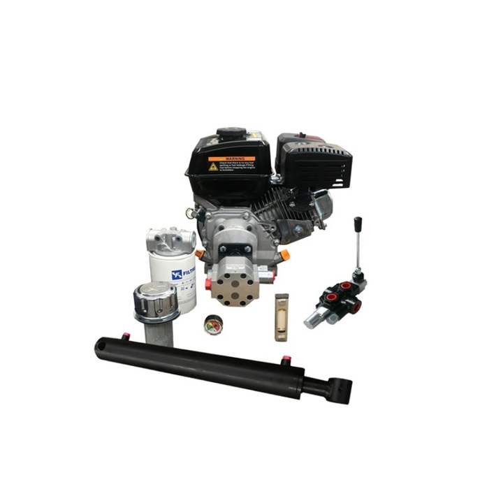 Комплект цепачка за дърва, двигател Loncin 13 к.с., сила 15,5 тона