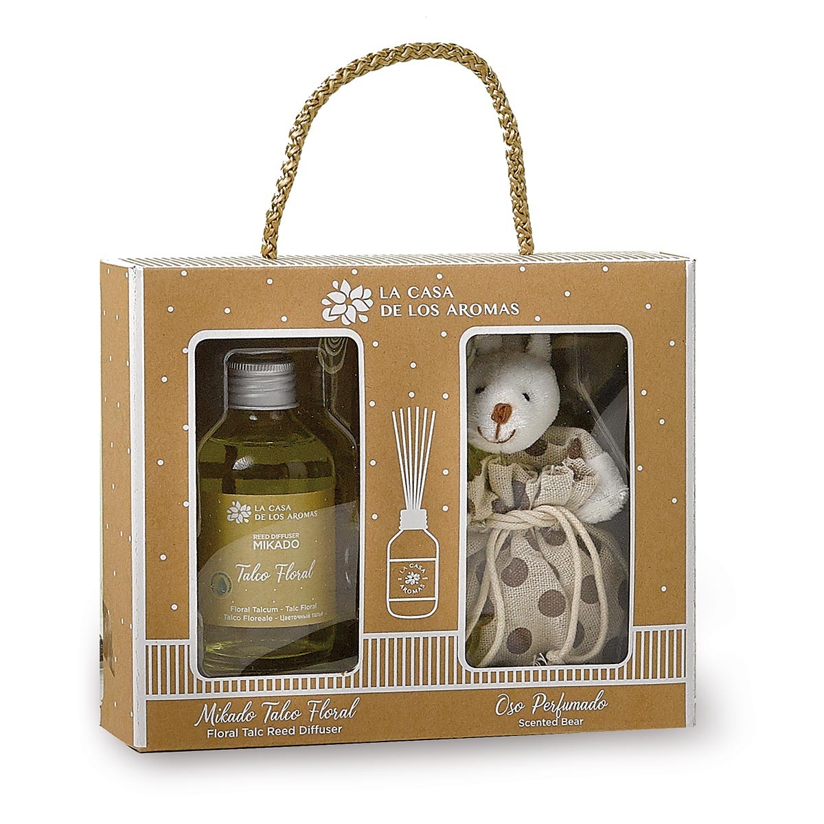 Set odorizare ambientala pentru camera copilului (bete ratan 100ml+saculet parfumat) Tal&Floral