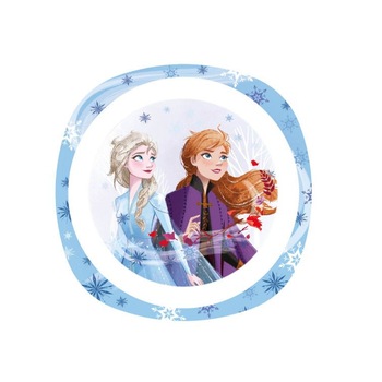 Farfurie, Disney, adanca 21cm albastru Frozen Farfurie, Disney, adanca 21cm albastru Frozen