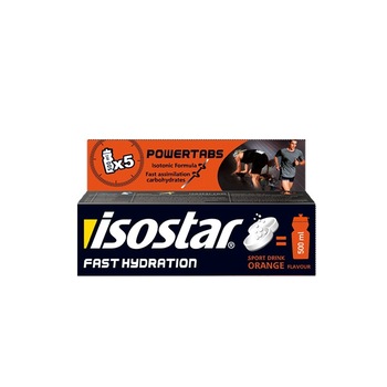 Pachet 10 comprimate efervescente energizante pentru hidratare rapida ISOSTAR, Portocale, 10x12 g Pachet 10 comprimate efervescente energizante pentru hidratare rapida ISOSTAR, Portocale, 10x12 g