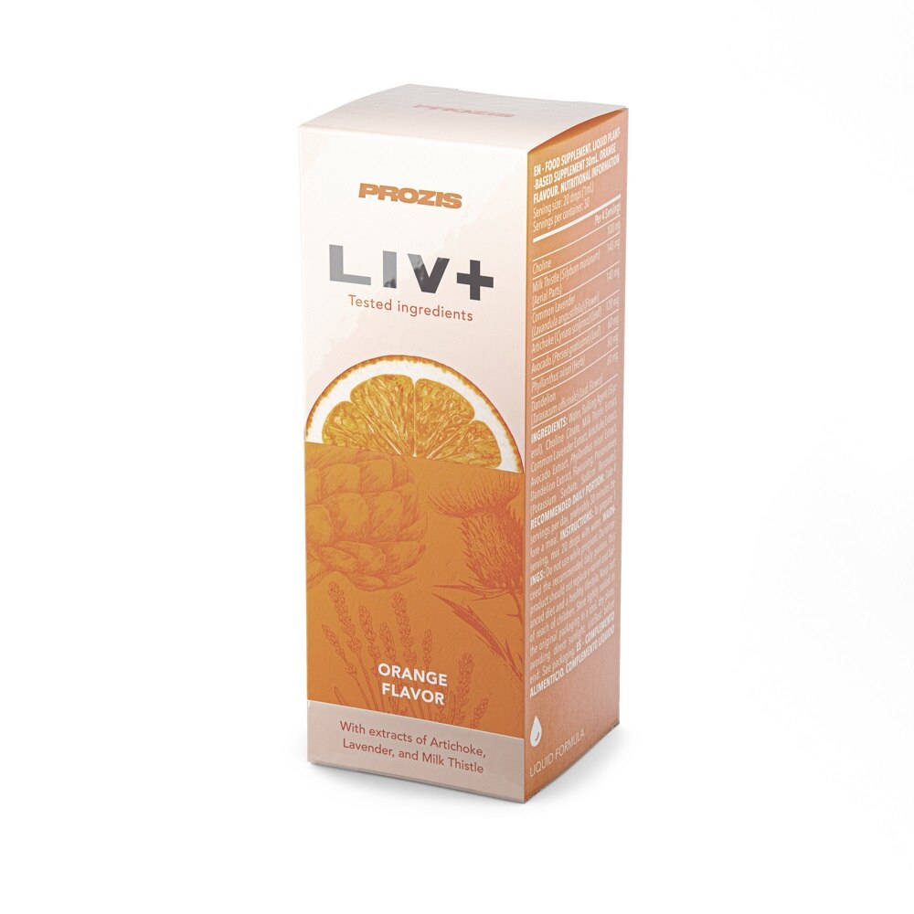 Hepatoprotector, Liv Plus, 30 ml, (Orange)
