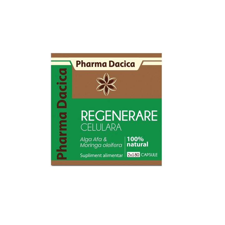 Regenerare Celulara, Pharma Dacica, 2x180 capsule, 100 g