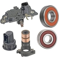 Kit reparatie alternator VW - Releu, rulmenti, colector, carcasa rulment