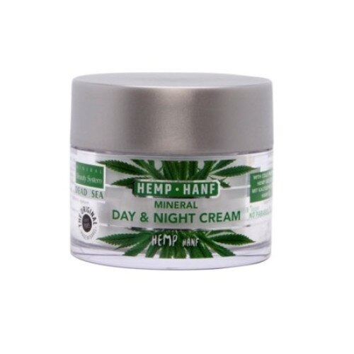 Crema vegana de zi si de noapte, cu ulei din seminte de canepa, Mineral Beauty System, 50ml