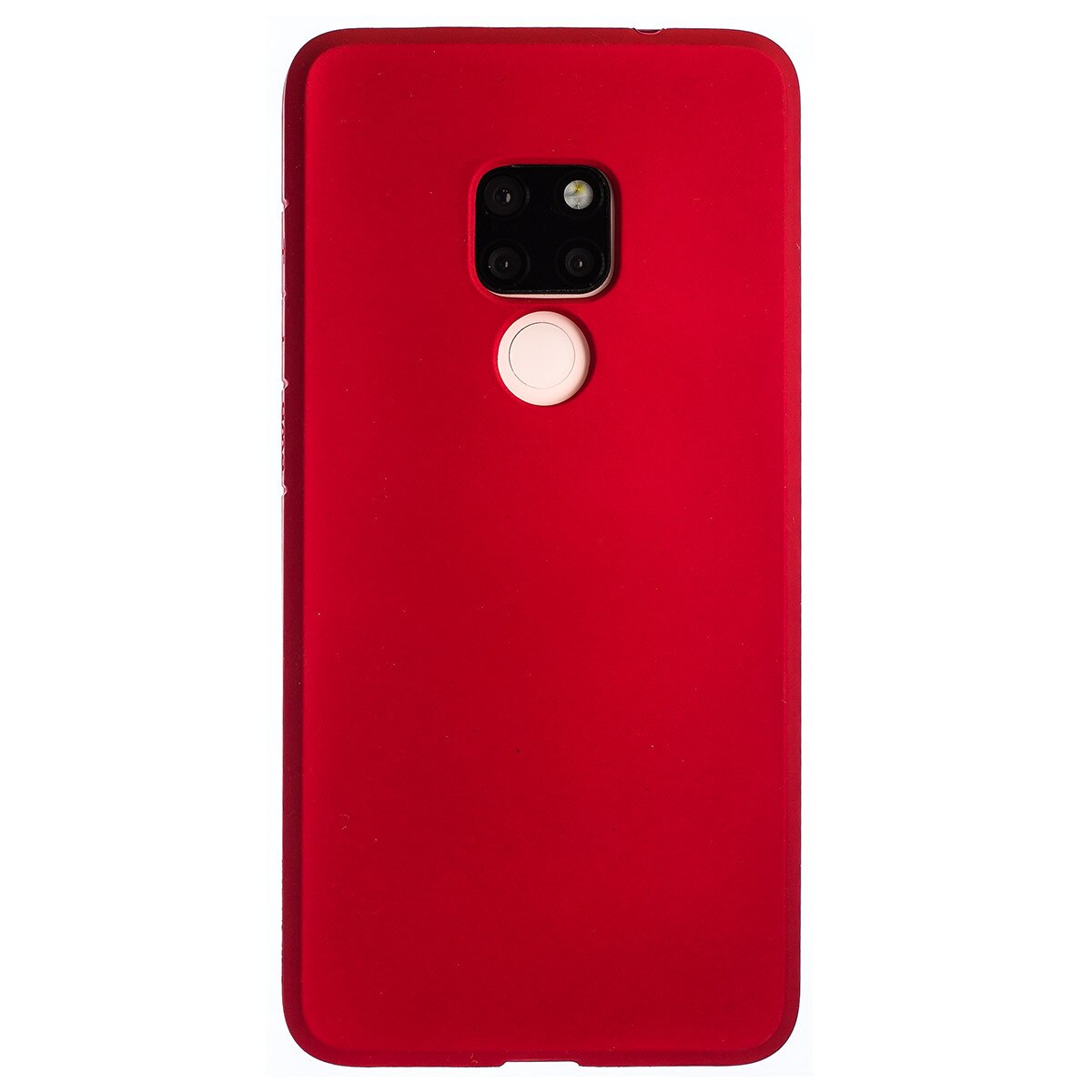 Husa Silicon Slim Huawei Mate 20 , Rosu